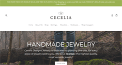 Desktop Screenshot of ceceliadesigns.com